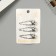 Invisibility for hair "Agatha" (set of 3 pcs) star, 5 cm, silver