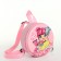 Children's backpack on the zipper "chosen", the color is pink
