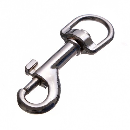 Carabiner with a semicircular base, 5 cm (eyeless width 1.1 cm)-1
