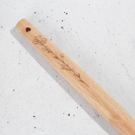 Spoon for spaghetti and spatula 37 cm x 16 cm x 2 cm "Mint stories"-7