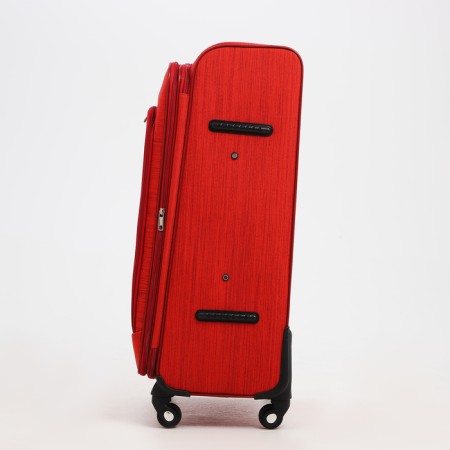Big suitcase 28 ", lightning department, code castle, 4 wheels, outer pocket, red color-2