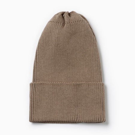Children's hat, beige color, size 48-52