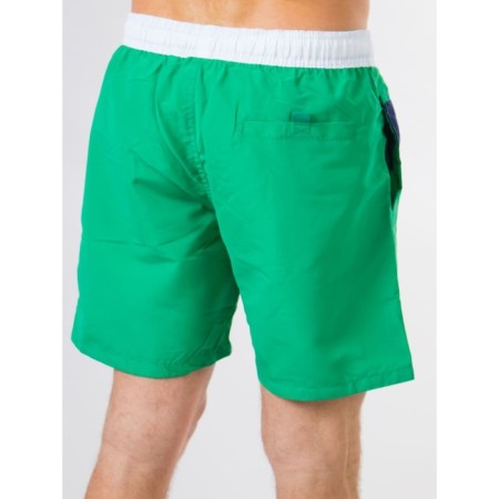 Male ISee shorts, size 48, green color, blue-2