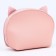Children's wallet with a zipper, pink color