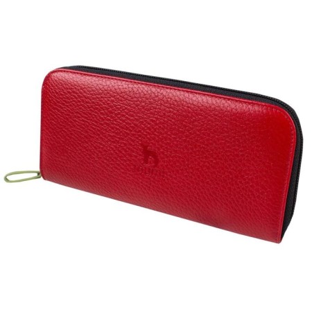 Wallet, red color, Mumi series
