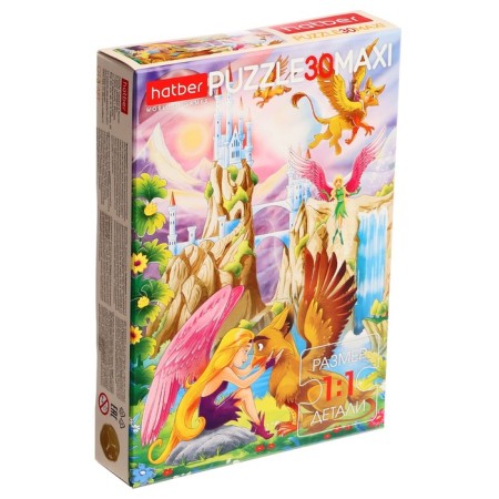 Puzzle "Turn the Dragon", 30 elements