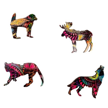 Figure puzzle "Wolf"-2