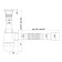 Siphon for the Anya Plast shell Varang C5015, 1 1/4 "x 40 mm, with a flexible pipe 40 x 40/50 mm