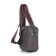 Female bag, artificial leather, 24.5x8x18 cm, gray-brown