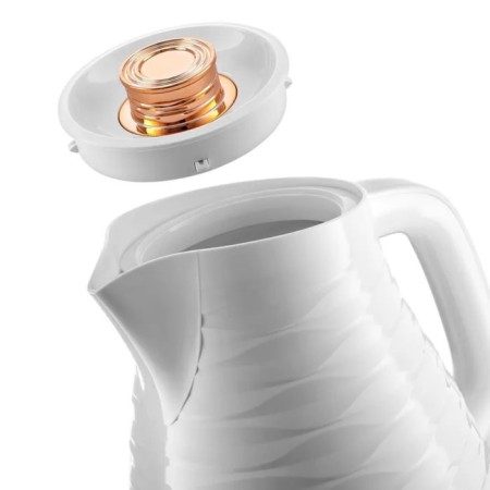 Electric kettle Brayer 1057br-Wh, plastic, 1.7 l, 2200 watts, auto shutdown, white-4