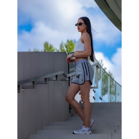 Women's shorts ise, size 50 cm, gray color-10