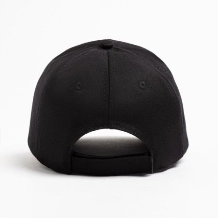 Minaku plain cap, black color, rr 52-54-2