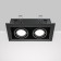 The built-in lamp Technical DL008-2-02-B, 2x50W, 24.5x12.6x7.2 cm, GU10, Black Color Black