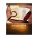 Substantial notebook Calligrata "Metal", 48 sheets in the line of literature, with reference material, cover coated cardboard, block No. 2, whiteness 75% (gray sheets)