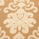 Czech on chair jacquard knitwear, color is light brown, 100% polyester