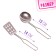 Set of metal dishes "Wittty", 7 items
