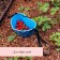 Container for collecting berries, 3 l, “blueberries”, blue