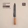 Koty Kitchen Sl Home "Olivia", chef, blade 22.86 cm, brown color