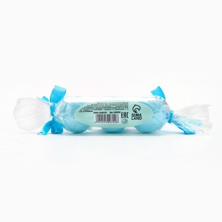 Gift set of cosmetics, bath bombs 3 x 20 g, aroma of fruit candy, Beauty Fox-3