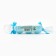 Gift set of cosmetics, bath bombs 3 x 20 g, aroma of fruit candy, Beauty Fox
