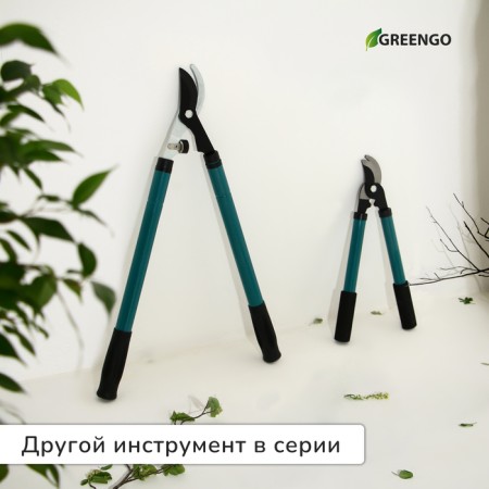 Buscores of the flat, 22.5–33 "(57–84 cm), telescopic, with rubber handles, Greengo-6