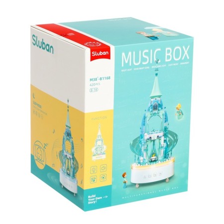 Designer Pink Dream "Musical Box", Light, Sound, 420 details-5