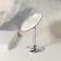 Mirror desktop "circle", D mirror surface 13.5 cm, silver color