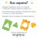 Educational set "Cards according to the methodology of segon. Patterns ", 18 cards, EVA material