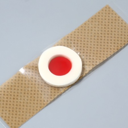 Steppress Protective plate, set - 12 pcs, on an adhesive base, beige color-4