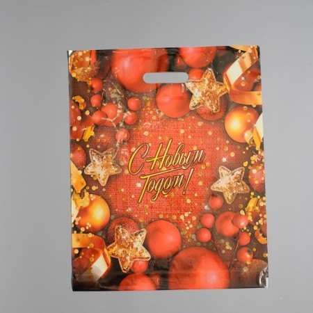 Package "Confetti", polyethylene with a cut pen, 38x47 cm, 60 μm set of 5 pieces-1