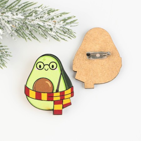 New Year's icon "Avocadoxedaur", 3.2 x 4 cm-2