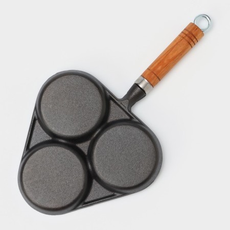 Flying-Odo-Lodge Cast iron, 37 × 19 cm, wooden handle-4