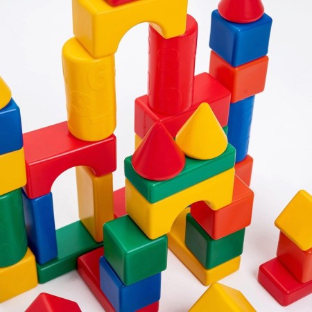 Construction set, 60 elements 6 x 6 cm-9