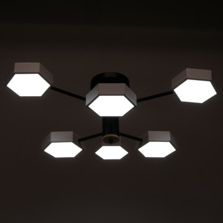 Chandelier 1318/6wt LED 144W 3000-6000K White 71x65x25 cm Bayerlux-3