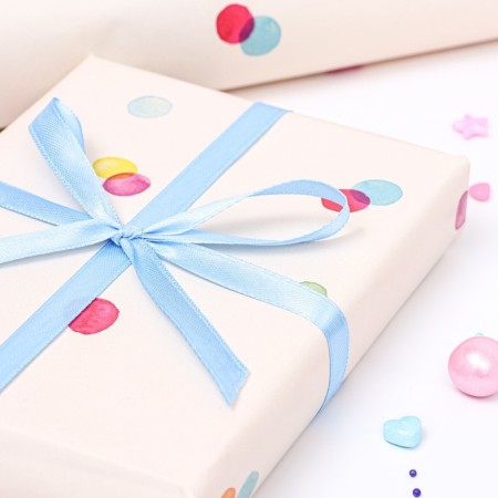 Package Paper, glossy "confetti", 70 x 100 cm, 1 sheet-1