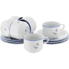 Cup 240 ml with a saucer 150 mm low bernadotte, decor 