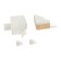 Border tape 4walls, white, with 2 corners and 2 plugs, 38 mm x 3.35 m