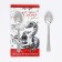 Spoon souvenir on the card "New Year's collection: family happiness", 3 x 14 cm