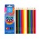 Pencils 18-I-N 3553 Racoon, hexagon, cards/UP