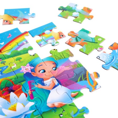 Puzzles “Find and show. Magic fairies ", 35 details-2