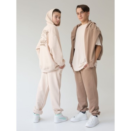 Pulover for children, height 110 cm, beige color-3