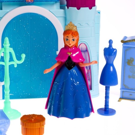 Castle for dolls "Miracle" with accessories, light, sound-4