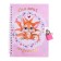 Notebook Gift Book on a lock, A6, 45 sheets, in a ruler, "Dog"