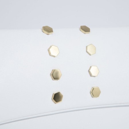 Bag-clate on magnets, strap on the wrist, white color-4