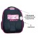School backpack, 37 x 28 x 19 cm, calligrata volt "Anime's eyes"