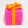 Toiner toy "gift", vinyl, 6.5 x 7.8 cm
