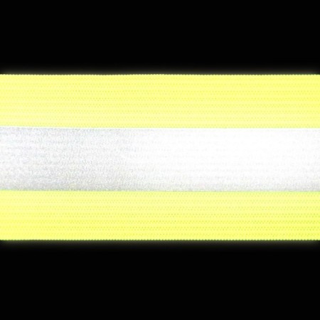 Reflective ribbon tape, 40 mm, 10 ± 1 m, light green color-2