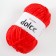 Yarn "Dolce" 100% micropoliester 120m/100g (748 red)