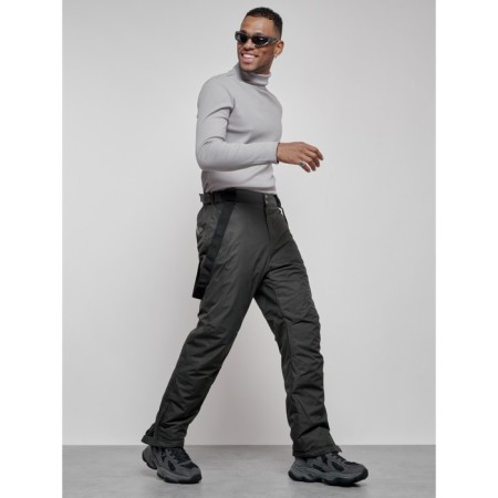 Semi -combinezone ski insulated male winter, size 48, khaki color-13