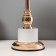 Louise table "Louise" 1x60W E27 white 25x25x41cm